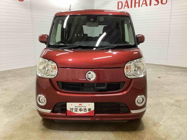 ムーヴキャンバスＸリミテッドメイクアップ　ＳＡIIインパネシフト　プッシュスタートスイッチ　電子カードキー　運転席助手席エアバッグ　レーンアシスト　ＥＴＣ　ＡＢＳ　カーナビ　バックモニター　衝突回避支援システム（鹿児島県）の中古車
