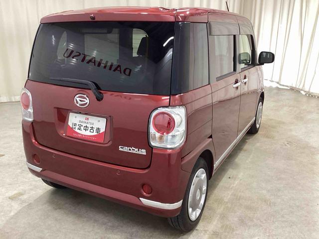 ムーヴキャンバスＸリミテッドメイクアップ　ＳＡIIインパネシフト　プッシュスタートスイッチ　電子カードキー　運転席助手席エアバッグ　レーンアシスト　ＥＴＣ　ＡＢＳ　カーナビ　バックモニター　衝突回避支援システム（鹿児島県）の中古車