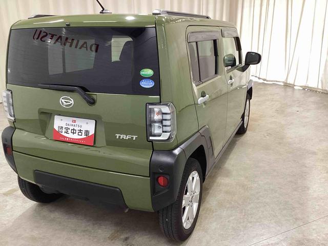 タフトＧインパネシフト　プッシュスタートスイッチ　電子カードキー　電動パーキングブレーキ　被害軽減ブレーキ　車線逸脱防止　オートマチックハイビーム　ガラスルーフ　ＡＢＳ　アルミホイール（鹿児島県）の中古車