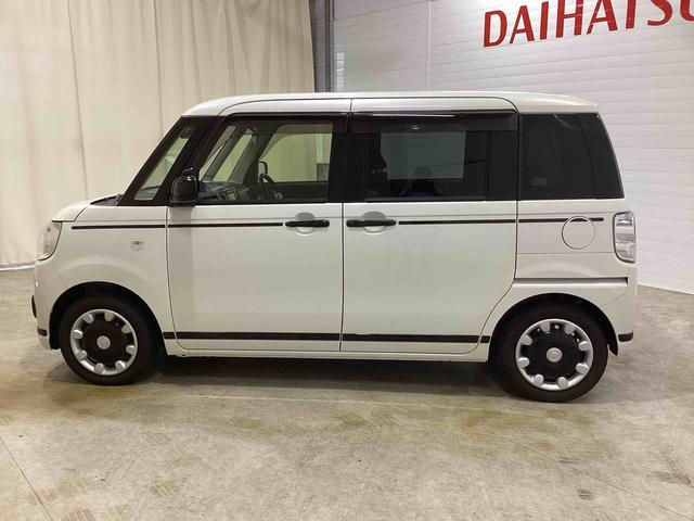 ムーヴキャンバスGブラックアクセントリミテッド SAIIIインパネシフト プッシュスタートスイッチ 電子カードキー カーナビ バックモニター フォグランプ レーンアシスト ABS オートエアコン(鹿児島県)の中古車