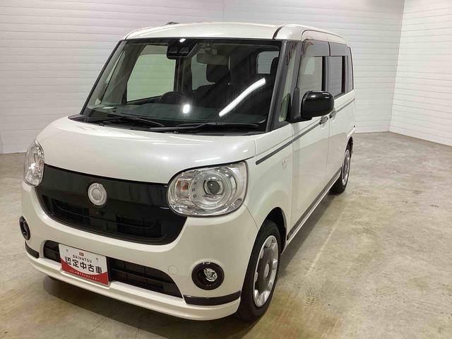 ムーヴキャンバスGブラックアクセントリミテッド SAIIIインパネシフト プッシュスタートスイッチ 電子カードキー カーナビ バックモニター フォグランプ レーンアシスト ABS オートエアコン(鹿児島県)の中古車