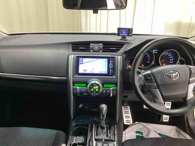 マークX250G Sパッケージフロアシフト パドルシフト 電子カードキー プッシュスタートスイッチ カーナビ バックモニター フォグランプ アルミホイール(鹿児島県)の中古車