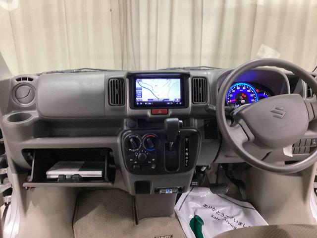 エブリイジョインターボインパネシフト　リモコンキー　カーナビ　バックモニター　アルミホイール　両側スライドドア　電動格納ミラー　ＡＢＳ　エアバッグ（鹿児島県）の中古車