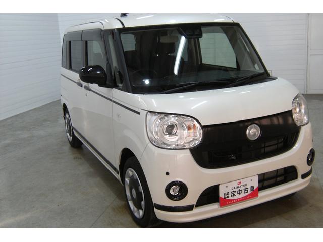 ムーヴキャンバスGブラックアクセントVS SAIIIインパネシフト プッシュスタートスイッチ 電子カードキー ディスプレイオーディオ バックモニター 両側電動ドア ブレーキサポート レーンキープ ABS(鹿児島県)の中古車