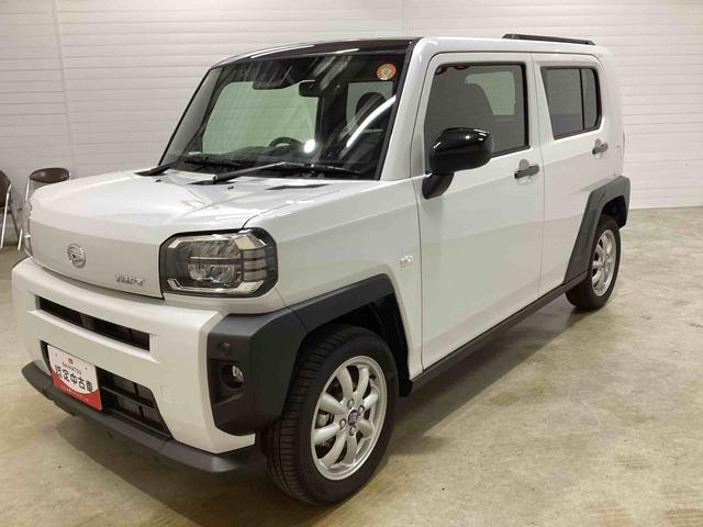 タフトGターボ4WD車 ターボ車 ディスプレイオーディオ バックモニター 電動パーキングブレーキ プッシュスタートスイッチ 電子カードキー パノラマサンルーフ アルミホイール(ミニライト)(鹿児島県)の中古車