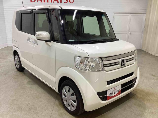 N−BOXG・ターボLパッケージタ−ボ車 インパネシフト プッシュスタートスイッチ 電子カードキー カーナビ バックモニター 片側電動両側スライドドア ETC ABS(鹿児島県)の中古車