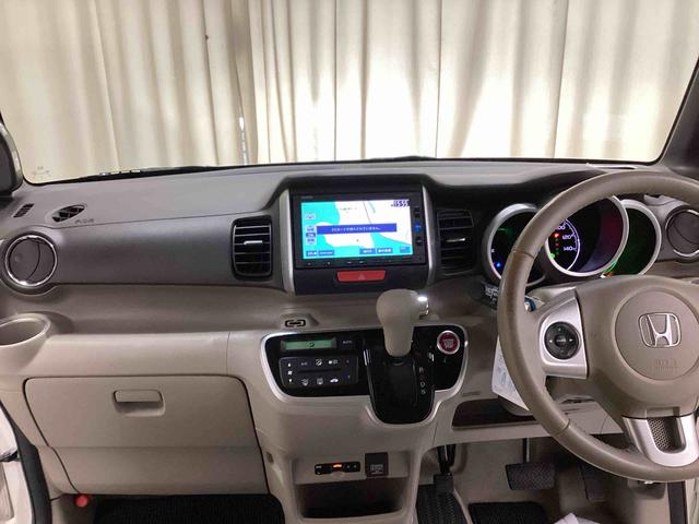 N−BOXG・ターボLパッケージタ−ボ車 インパネシフト プッシュスタートスイッチ 電子カードキー カーナビ バックモニター 片側電動両側スライドドア ETC ABS(鹿児島県)の中古車
