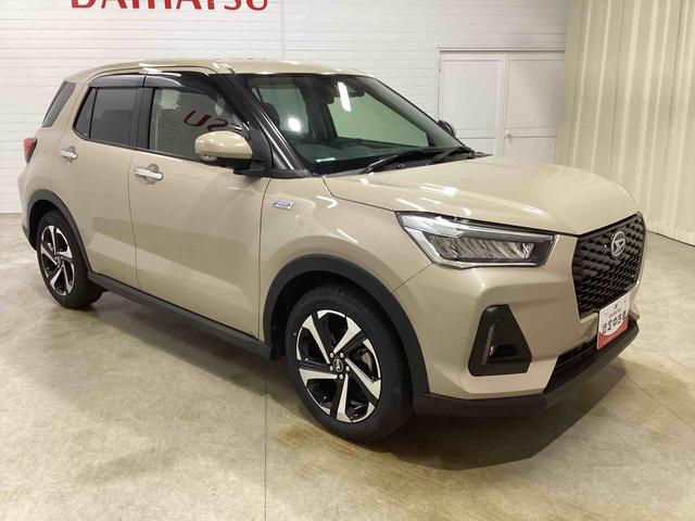 ロッキープレミアムG HEVディスプレイオーディオ バックモニター プッシュスタートスイッチ 電子カードキー 衝突被害軽減システム アルミホイル ETC車載器 ドラレコ(鹿児島県)の中古車