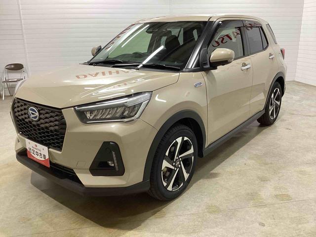 ロッキープレミアムG HEVディスプレイオーディオ バックモニター プッシュスタートスイッチ 電子カードキー 衝突被害軽減システム アルミホイル ETC車載器 ドラレコ(鹿児島県)の中古車