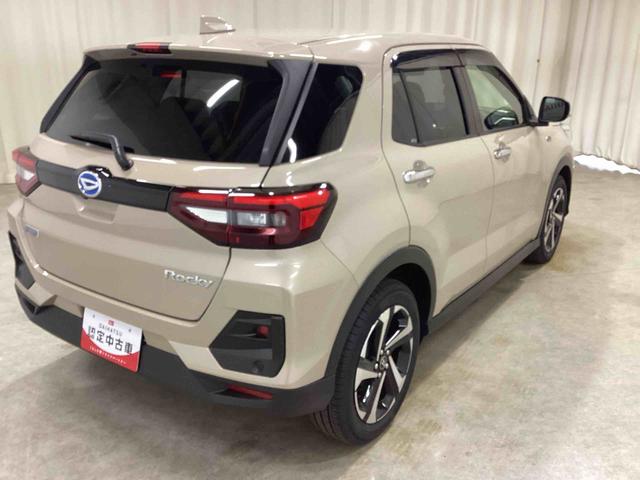 ロッキープレミアムG HEVディスプレイオーディオ バックモニター プッシュスタートスイッチ 電子カードキー 衝突被害軽減システム アルミホイル ETC車載器 ドラレコ(鹿児島県)の中古車