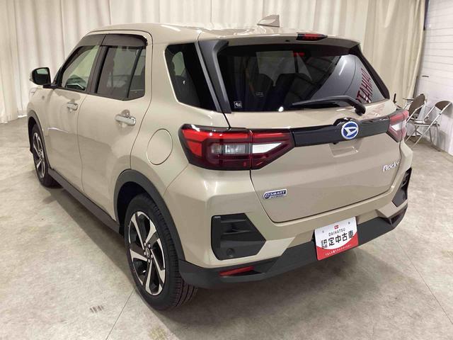 ロッキープレミアムG HEVディスプレイオーディオ バックモニター プッシュスタートスイッチ 電子カードキー 衝突被害軽減システム アルミホイル ETC車載器 ドラレコ(鹿児島県)の中古車