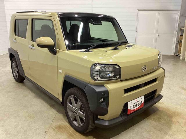 タフトＧターボターボ車　インパネシフト　プッシュスタートスイッチ　電子カードキー　電動パーキングブレーキ　アルミホイール　ＡＢＳ　オートハイビーム　誤発進抑制装置　ガラスルーフ（鹿児島県）の中古車