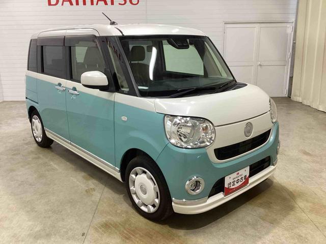 ムーヴキャンバスＸメイクアップリミテッド　ＳＡIIIインパネシフト　プッシュスタートスイッチ　電子カードキー　カーナビ　バックモニター　衝突防止　ＡＢＳ　レーンキープ　左右パワースライド（鹿児島県）の中古車