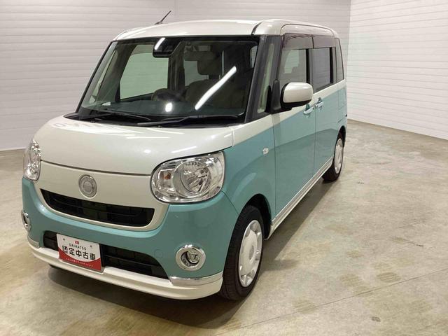 ムーヴキャンバスＸメイクアップリミテッド　ＳＡIIIインパネシフト　プッシュスタートスイッチ　電子カードキー　カーナビ　バックモニター　衝突防止　ＡＢＳ　レーンキープ　左右パワースライド（鹿児島県）の中古車