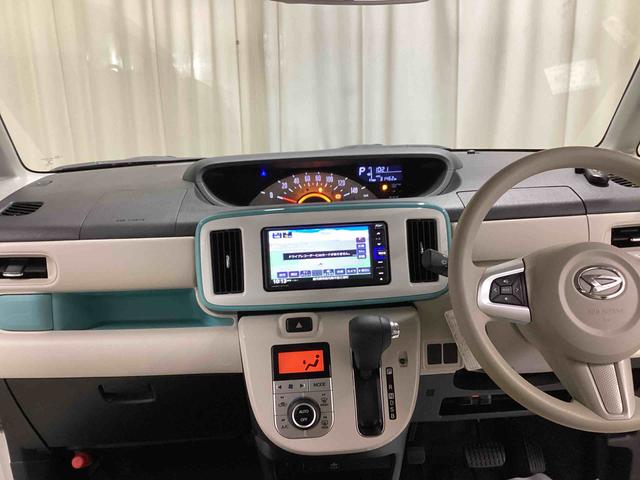 ムーヴキャンバスＸメイクアップリミテッド　ＳＡIIIインパネシフト　プッシュスタートスイッチ　電子カードキー　カーナビ　バックモニター　衝突防止　ＡＢＳ　レーンキープ　左右パワースライド（鹿児島県）の中古車