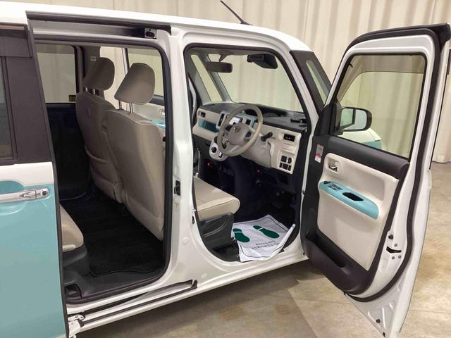 ムーヴキャンバスＸメイクアップリミテッド　ＳＡIIIインパネシフト　プッシュスタートスイッチ　電子カードキー　カーナビ　バックモニター　衝突防止　ＡＢＳ　レーンキープ　左右パワースライド（鹿児島県）の中古車