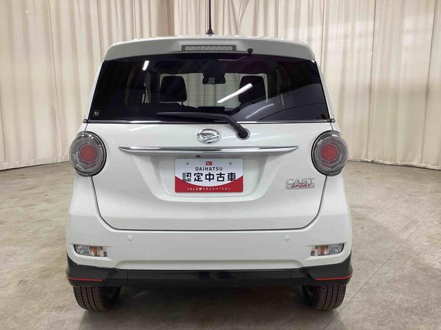 キャストスポーツＳＡIIIターボ車　インパネシフト　プッシュスタートスイッチ　電子カードキー　レーンアシスト　衝突回避支援ブレーキ　アルミホイール　フォグランプ（鹿児島県）の中古車