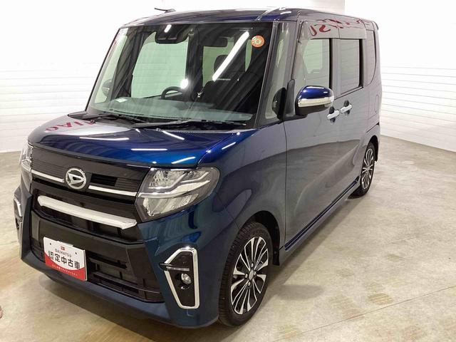 タントカスタムＲＳセレクションターボ車　インパネシフト　プッシュスタートスイッチ　電子カードキー　カーナビ　バックモニター　ドラレコ　ＥＴＣ　衝突軽減ブレーキサポート　両自動ドア　アルミホイール　ＥＴＣ付　ＡＢＳ　オートハイビーム（鹿児島県）の中古車