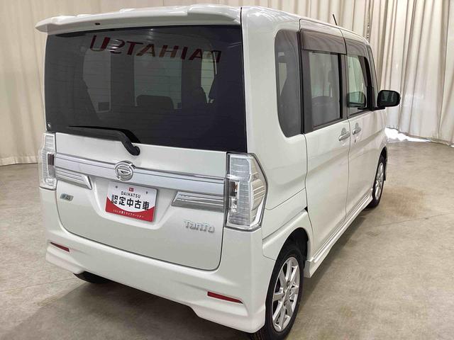 タントカスタムX SAインパネシフト プッシュスタートスイッチ 電子カードキー カーナビ 衝突被害軽減 両側スライド片側電動ドア アルミホイール ABS(鹿児島県)の中古車