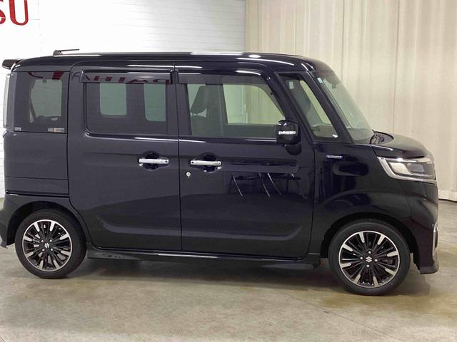 スペーシアカスタムハイブリッドXSインパネシフト プッシュスタートスイッチ 電子カードキー 両側パワ−スライドドア アルミホイール ABS フォグランプ ドラレコ ETC カーナビ バックモニター(鹿児島県)の中古車