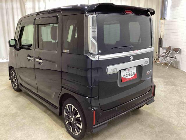 スペーシアカスタムハイブリッドXSインパネシフト プッシュスタートスイッチ 電子カードキー 両側パワ−スライドドア アルミホイール ABS フォグランプ ドラレコ ETC カーナビ バックモニター(鹿児島県)の中古車