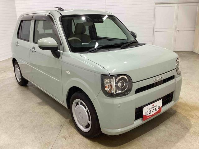 ミラトコットＸ　ＳＡIIIインパネシフト　プッシュスタートスイッチ　電子カードキー　ＣＤプレーヤー　車線逸脱　誤発進抑制　衝突被害軽減システム　ＡＢＳ（鹿児島県）の中古車