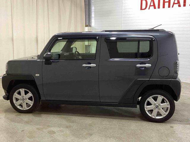 タフトＧインパネシフト　プッシュスタートスイッチ　電子カードキー　電動パーキングブレーキ　ＣＤプレーヤー　被害軽減ブレーキ　車線逸脱防止　オートマチックハイビーム　ガラスルーフ　アルミホイール　ＡＢＳ（鹿児島県）の中古車