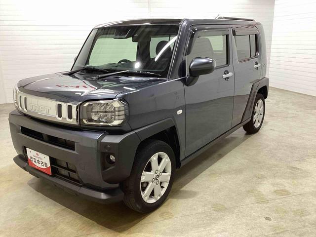 タフトＧインパネシフト　プッシュスタートスイッチ　電子カードキー　電動パーキングブレーキ　ＣＤプレーヤー　被害軽減ブレーキ　車線逸脱防止　オートマチックハイビーム　ガラスルーフ　アルミホイール　ＡＢＳ（鹿児島県）の中古車