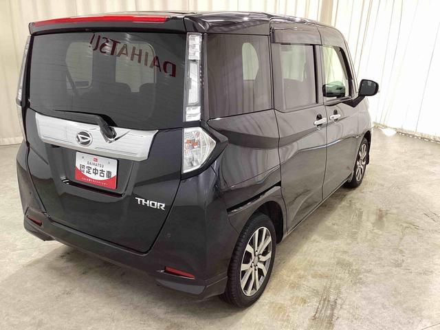 トールカスタムＧ　ターボ　ＳＡIIインパネシフト　ターボエンジン　プッシュスタートスイッチ　電子カードキー　カーナビ　バックモニター　両側オートスライドドア　誤発進抑制装置　車線逸脱警報　アルミホイール（鹿児島県）の中古車