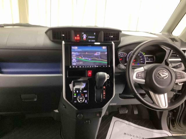 トールカスタムＧ　ターボ　ＳＡIIインパネシフト　ターボエンジン　プッシュスタートスイッチ　電子カードキー　カーナビ　バックモニター　両側オートスライドドア　誤発進抑制装置　車線逸脱警報　アルミホイール（鹿児島県）の中古車