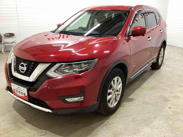 エクストレイル20Xi ハイブリッドプッシュスタートスイッチ 電子カードキー 電動パーキングブレーキ カーナビ バックモニター アルミホイール フォグランプABS(鹿児島県)の中古車