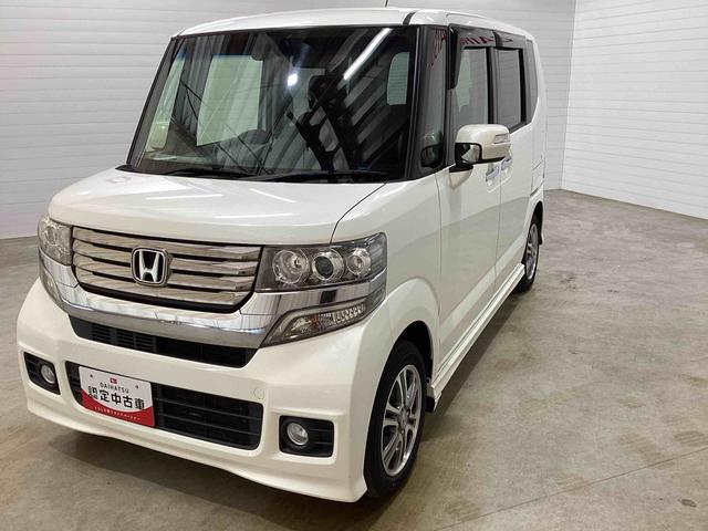 Ｎ−ＢＯＸカスタムＧ　ＳＳパッケージインパネシフト　プッシュスタートスイッチ　電子カードキー　　フォグランプ　左右電動スライドドア　ＡＢＳ　アルミホイール（鹿児島県）の中古車