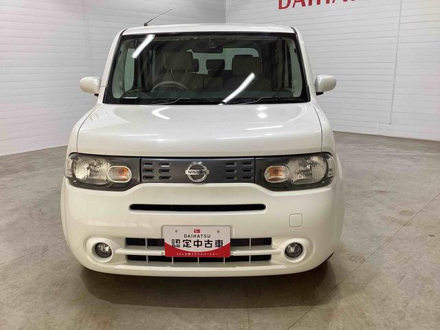 キューブ１５Ｘ　Ｖセレクションコラムシフト　プッシュスタートスイッチ　電子カードキー　運転席助手席エアバック　ＡＢＳ　カーナビ　バックモニター　フォグランプ（鹿児島県）の中古車