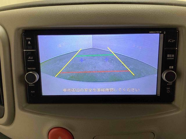 キューブ１５Ｘ　Ｖセレクションコラムシフト　プッシュスタートスイッチ　電子カードキー　運転席助手席エアバック　ＡＢＳ　カーナビ　バックモニター　フォグランプ（鹿児島県）の中古車