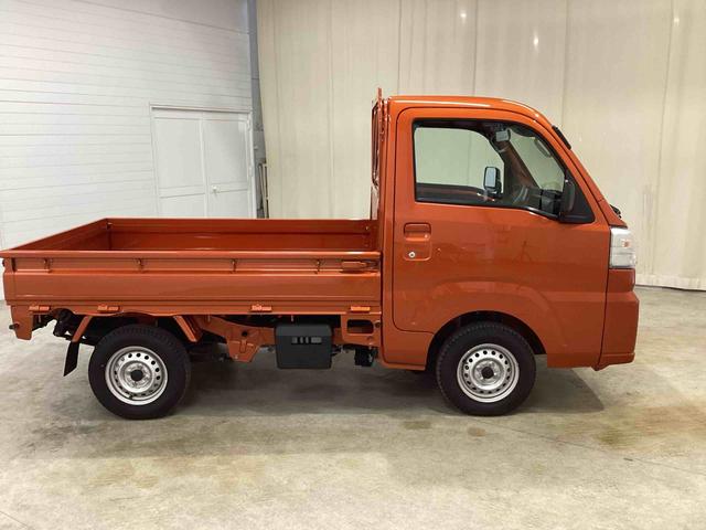 ハイゼットトラックスタンダードフロアＣＶＴ車　切替式４ＷＤ　ディスプレイオーディオ　バックモニター　衝突回避支援ブレーキ機能　オートマチックハイビーム　ＡＢＳ　レーンキープ（鹿児島県）の中古車