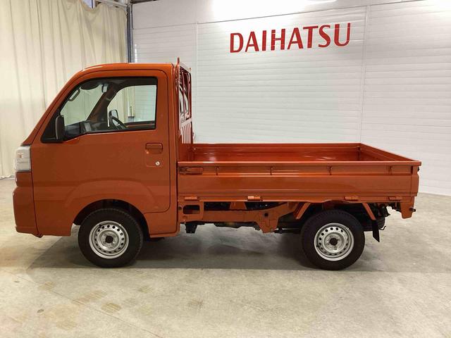 ハイゼットトラックスタンダードフロアＣＶＴ車　切替式４ＷＤ　ディスプレイオーディオ　バックモニター　衝突回避支援ブレーキ機能　オートマチックハイビーム　ＡＢＳ　レーンキープ（鹿児島県）の中古車