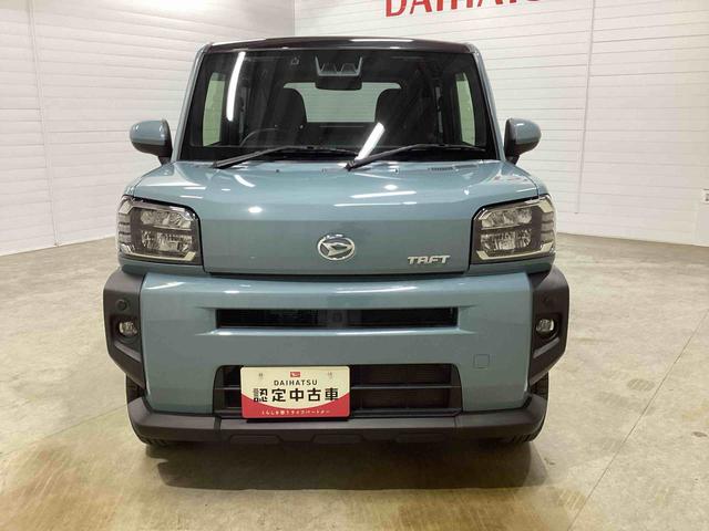 タフトＧインパネシフト　プッシュスタートスイッチ　電子カードキー　電動パーキングブレーキ　カーナビ　バックモニター　衝突回避システム　レーンキープアシスト　サンル−フ　オートマチックハイビーム（鹿児島県）の中古車