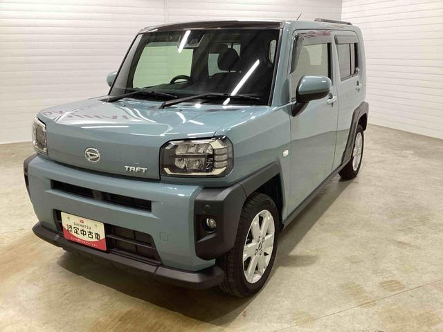 タフトＧインパネシフト　プッシュスタートスイッチ　電子カードキー　電動パーキングブレーキ　カーナビ　バックモニター　衝突回避システム　レーンキープアシスト　サンル−フ　オートマチックハイビーム（鹿児島県）の中古車