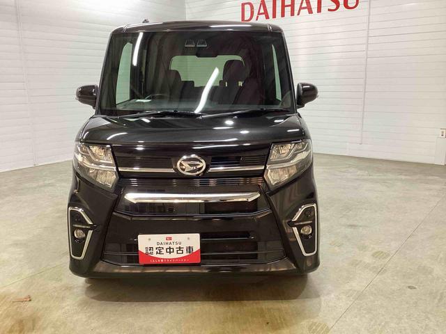 タントカスタムRSタ−ボ車 インパネシフト プッシュスタートスイッチ 電子カードキー 衝突軽減ブレーキシステム アルミホイール 車線逸脱 両側オートスライドドア(鹿児島県)の中古車