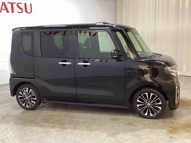 タントカスタムRSタ−ボ車 インパネシフト プッシュスタートスイッチ 電子カードキー 衝突軽減ブレーキシステム アルミホイール 車線逸脱 両側オートスライドドア(鹿児島県)の中古車