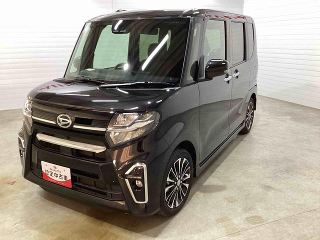 タントカスタムRSタ−ボ車 インパネシフト プッシュスタートスイッチ 電子カードキー 衝突軽減ブレーキシステム アルミホイール 車線逸脱 両側オートスライドドア(鹿児島県)の中古車