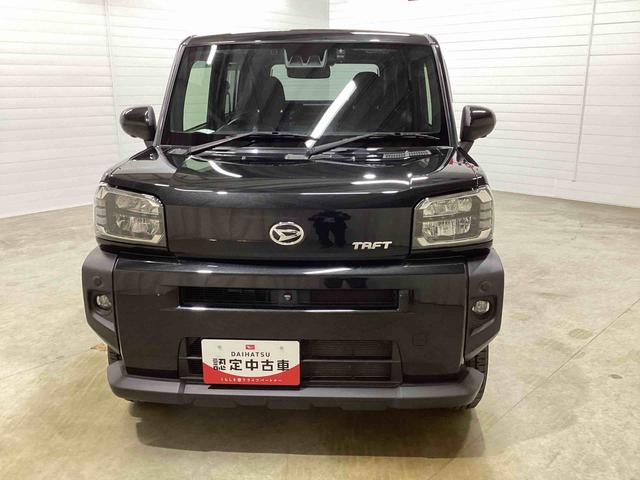 タフトＧインパネシフト　プッシュスタートスイッチ　電子カードキー　電動パーキングブレーキ　カーナビ　バックモニター（パノラマモニター）　衝突回避システム　レーンキープアシスト　ガラスサンル−フ　ＡＢＳ（鹿児島県）の中古車