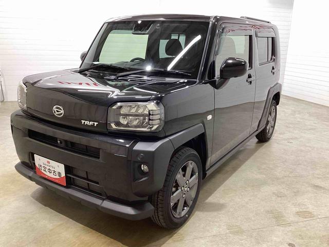 タフトＧインパネシフト　プッシュスタートスイッチ　電子カードキー　電動パーキングブレーキ　カーナビ　バックモニター（パノラマモニター）　衝突回避システム　レーンキープアシスト　ガラスサンル−フ　ＡＢＳ（鹿児島県）の中古車