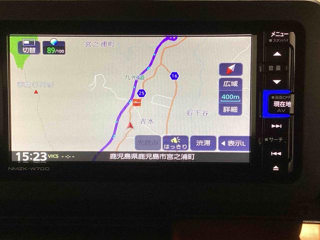 タフトＧインパネシフト　プッシュスタートスイッチ　電子カードキー　電動パーキングブレーキ　カーナビ　バックモニター（パノラマモニター）　衝突回避システム　レーンキープアシスト　ガラスサンル−フ　ＡＢＳ（鹿児島県）の中古車