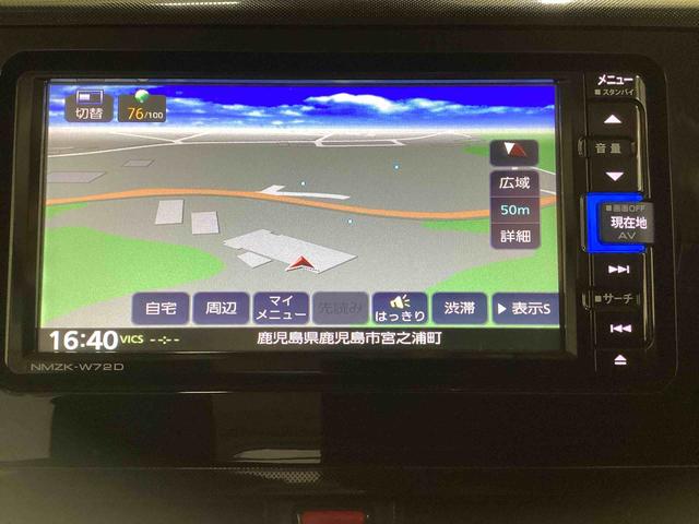 トールＧインパネシフト　プッシュスタートスイッチ　電子カードキー　カーナビ　バックモニター　ドラレコ　両側電動スライドドア　レーンアシスト　オートハイビーム　ＡＢＳ　衝突被害軽減システム（鹿児島県）の中古車