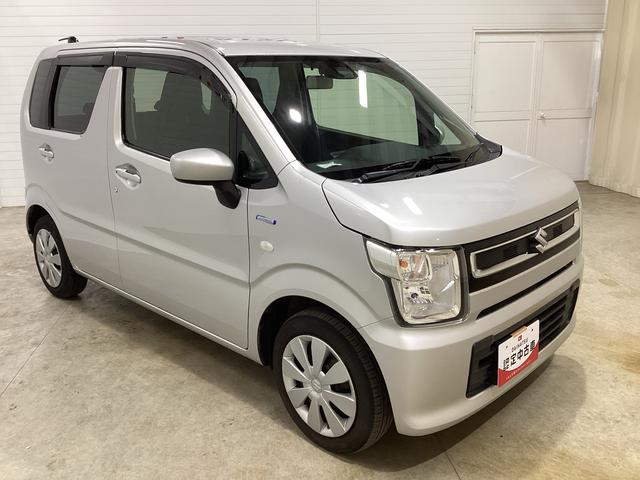 ワゴンＲハイブリッドＦＸインパネシフト　プッシュスタートスイッチ　電子カードキー　カーナビ　バックモニター　ＡＢＳ　オートエアコン（鹿児島県）の中古車