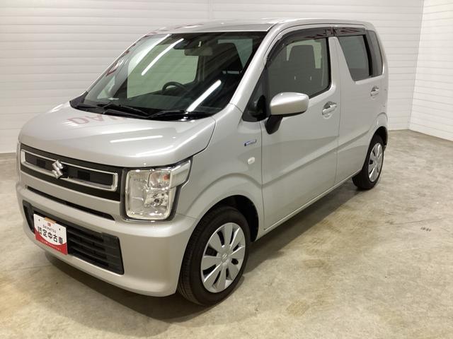 ワゴンＲハイブリッドＦＸインパネシフト　プッシュスタートスイッチ　電子カードキー　カーナビ　バックモニター　ＡＢＳ　オートエアコン（鹿児島県）の中古車