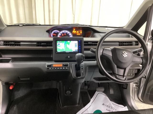 ワゴンＲハイブリッドＦＸインパネシフト　プッシュスタートスイッチ　電子カードキー　カーナビ　バックモニター　ＡＢＳ　オートエアコン（鹿児島県）の中古車