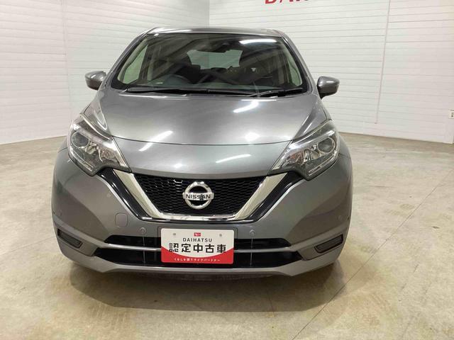 ノートXフロアCVT車 プッシュスタートスイッチ 電子カードキー Wエアバック ABS(鹿児島県)の中古車