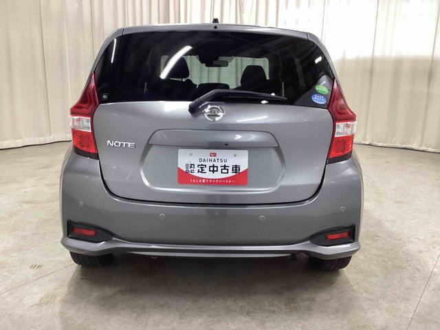 ノートXフロアCVT車 プッシュスタートスイッチ 電子カードキー Wエアバック ABS(鹿児島県)の中古車